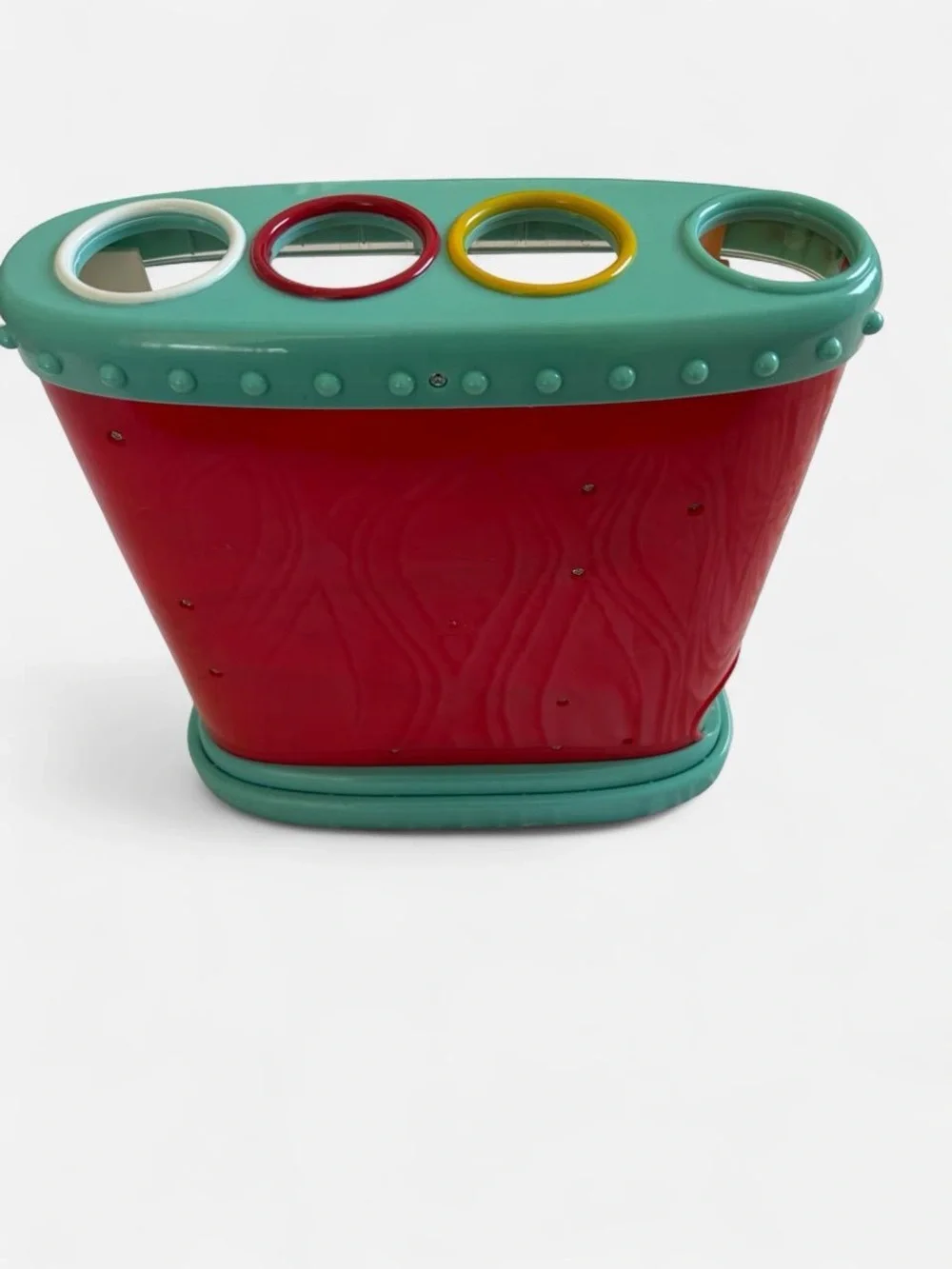 Battat Ball Drop Learning Toy - Teal, Red, Yellow, White